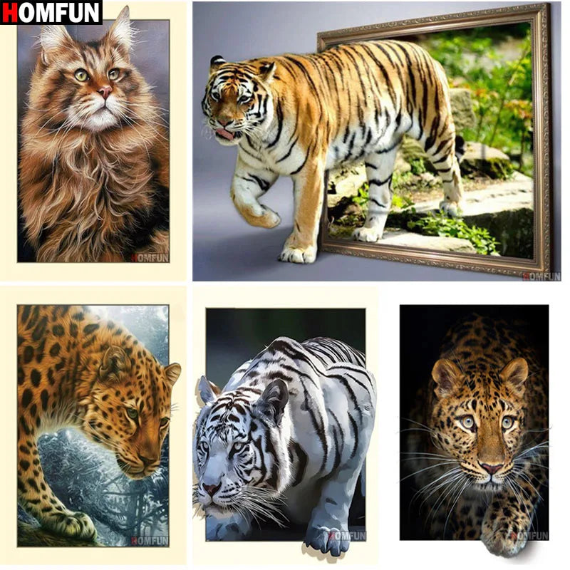 HOMFUN Full Square/Round Drill 5D DIY Diamond Painting HOMFUN Full Square/Round Drill 5D DIY Diamond Painting